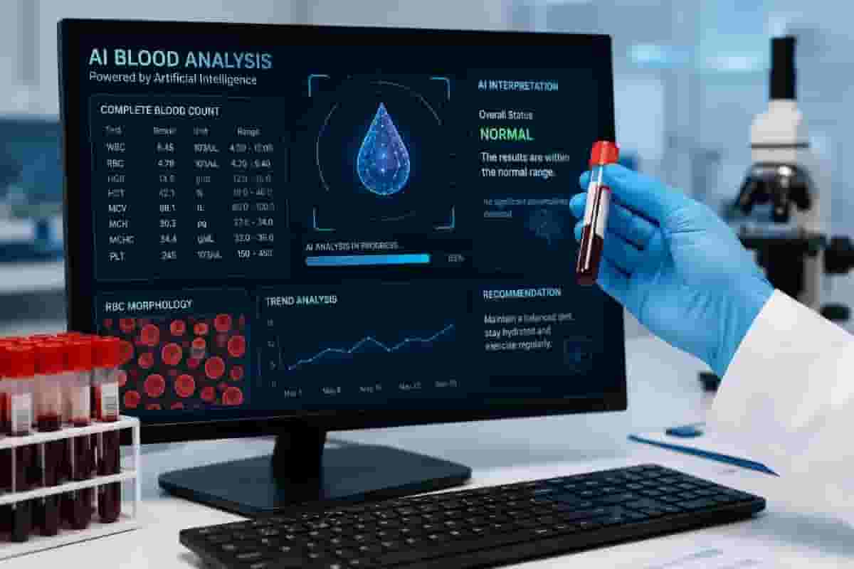 تحلیل آزمایش خون با هوش مصنوعی | تفسیر آنلاین نتایج آزمایش